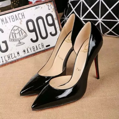 Christian Louboutin Shallow mouth stiletto heel Shoes Women--017